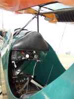 Aeronca C-3 N13556 cockpit